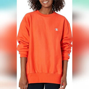 Champion Women's Reverse Weave Boyfriend Sweater XS